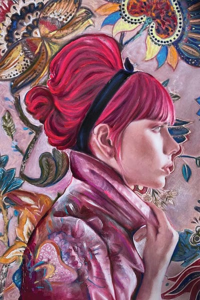 Maria Titan: Pink Jacket by Maria Titan