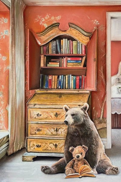 Fine Art Print: Bedtime Stories by Maria Titan