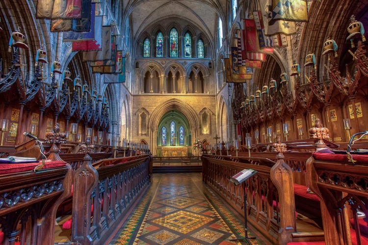 Dublin, Ireland. Cathedral Of The Blessed Virgin Mary And St Patrick (Aka St. Patrick's Cathedral).