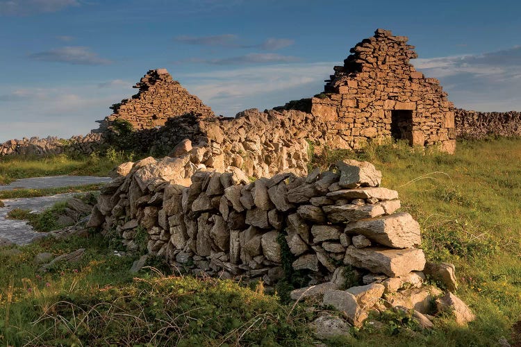 Inishmore Island. Aran Islands. Ireland. Abandoned Homestead.