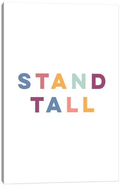 Stand Tall Canvas Art Print - The Native State