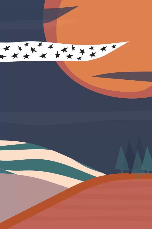 Starry Night by The Native State wall art