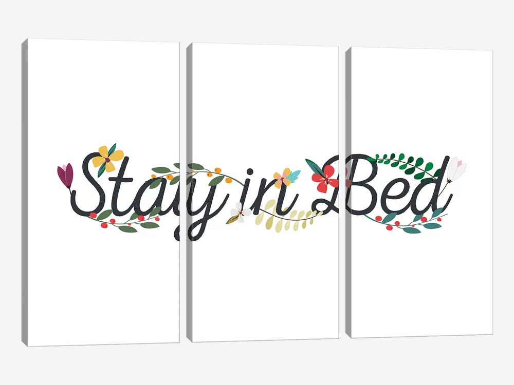 Stay In Bed by The Native State 3-piece Art Print