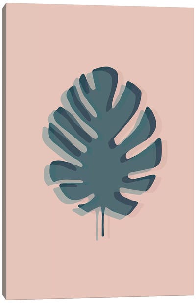 The Solitary Monstera Canvas Art Print - The Native State