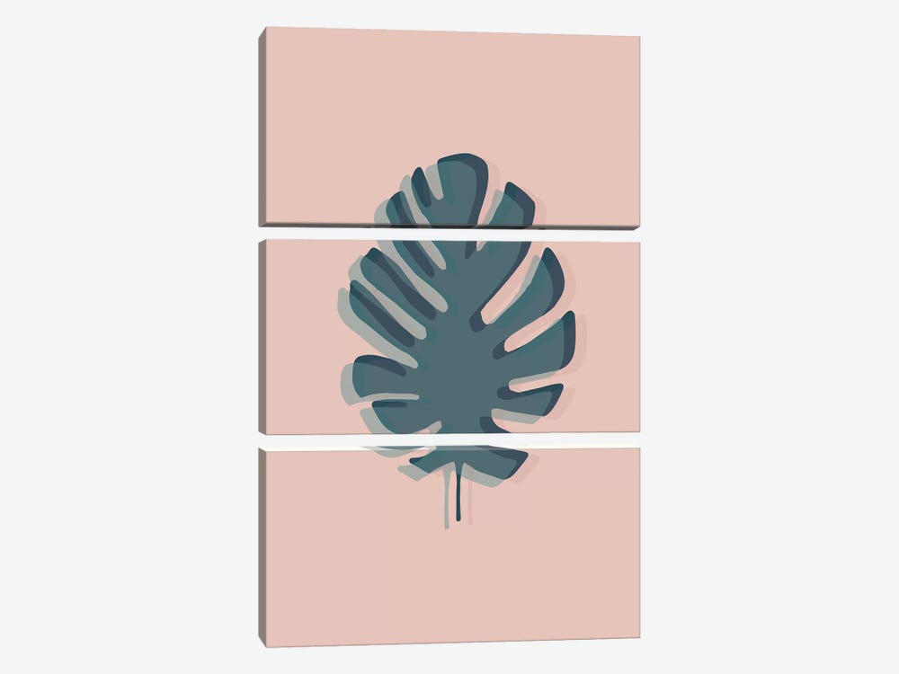 The Solitary Monstera by The Native State 3-piece Canvas Wall Art