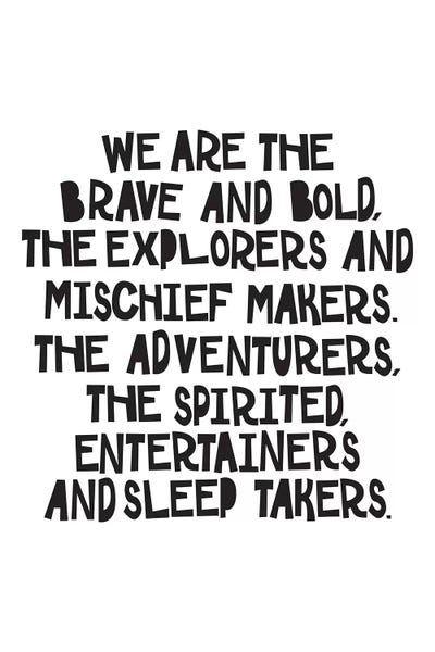 Kids Inspirational Art: We Are The Young by The Native State