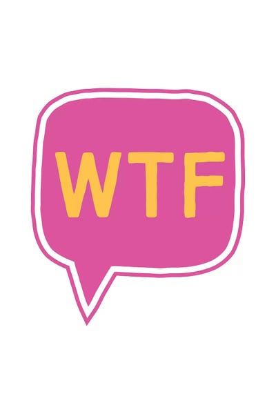 WTF  by The Native State art print