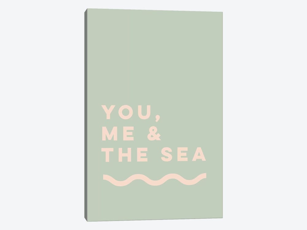 You, Me & The Sea by The Native State 1-piece Canvas Wall Art