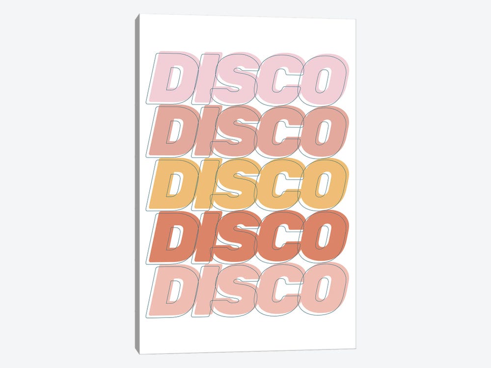 Disco Disco Disco by The Native State 1-piece Canvas Art