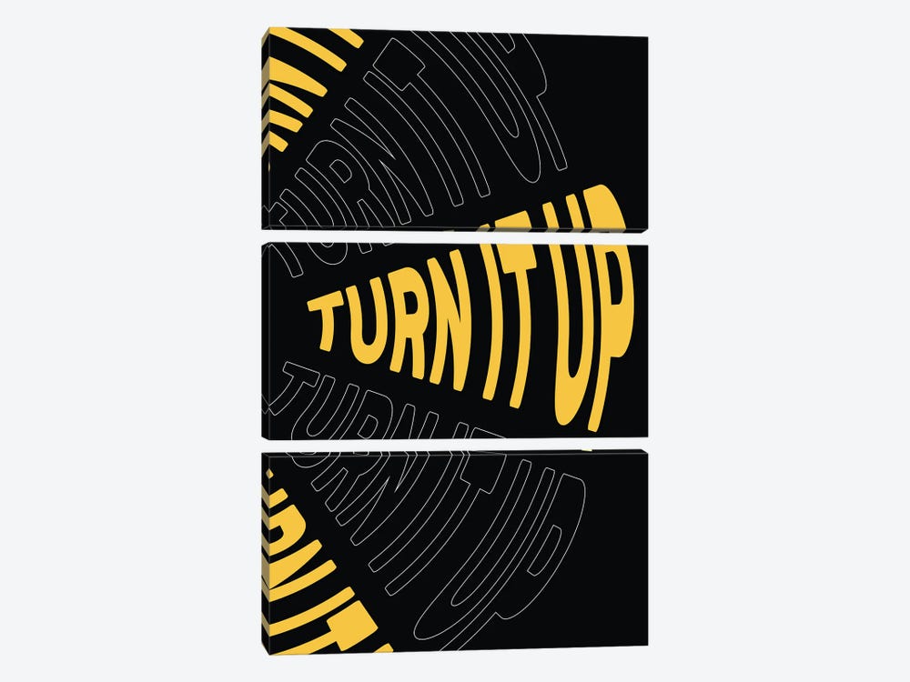 Turn It Up by The Native State 3-piece Canvas Art