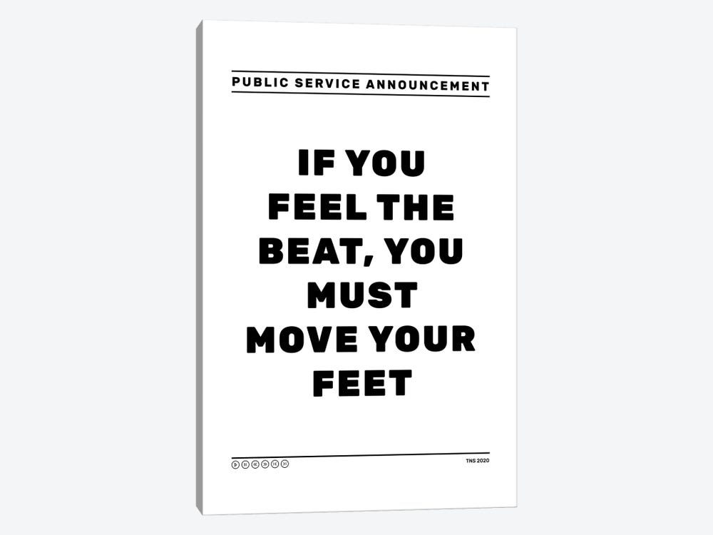 Feel The Beat by The Native State 1-piece Canvas Art