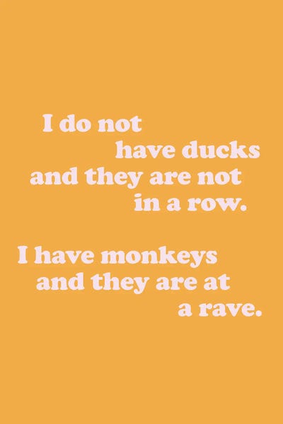 Monkeys At A Rave by The Native State art print