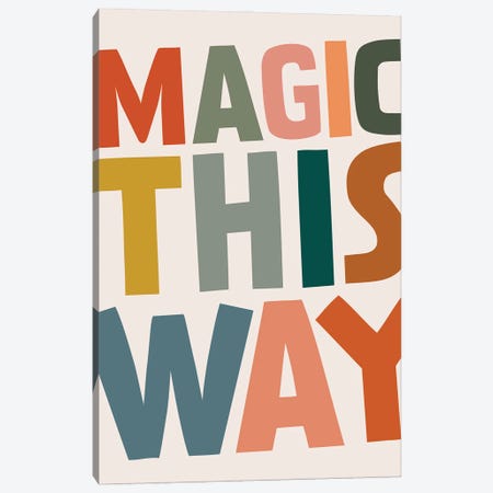 Magic This Way Canvas Print #TNS154} by The Native State Art Print