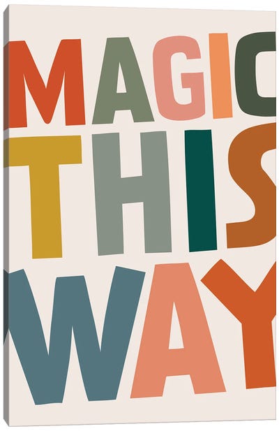 Magic This Way Canvas Art Print - The Native State