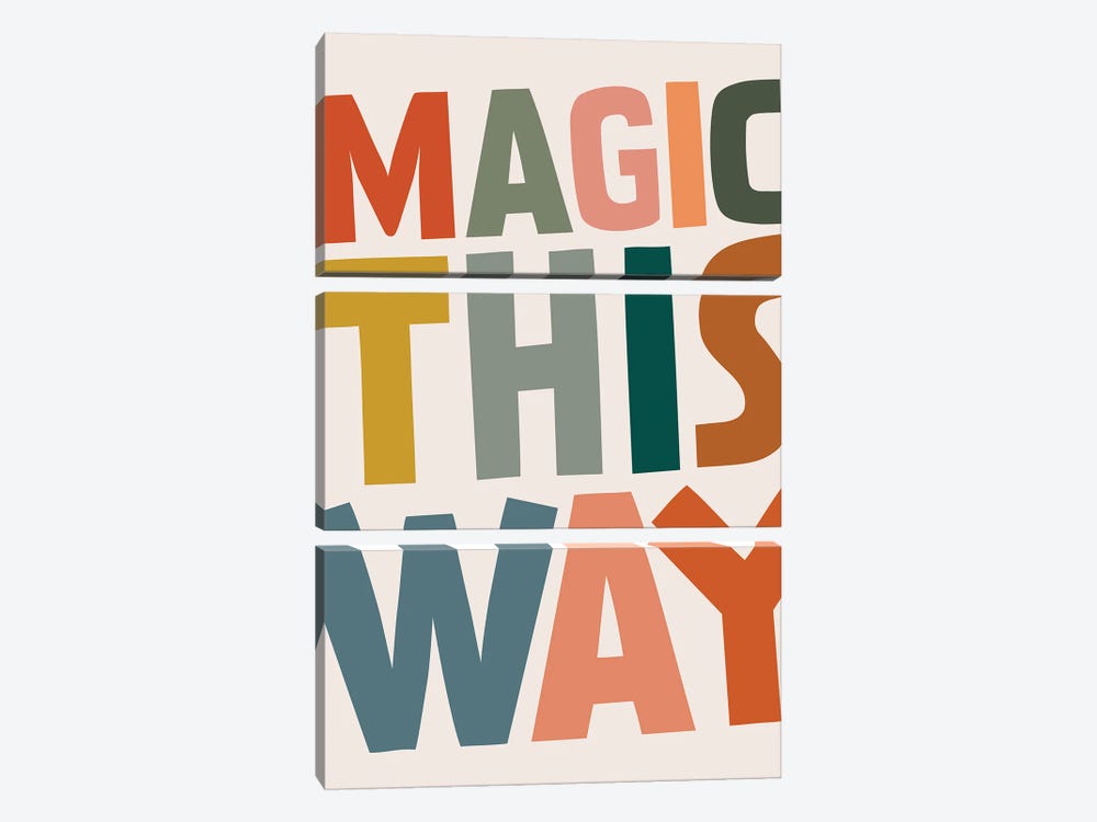 Magic This Way by The Native State 3-piece Canvas Art