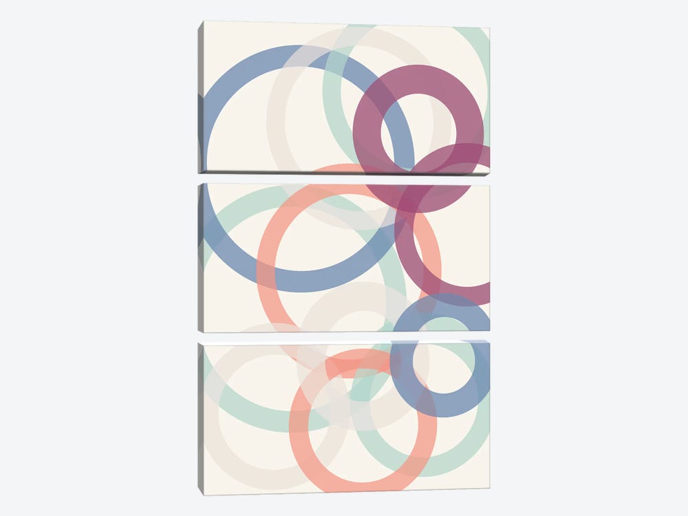 Bubbles by The Native State 3-piece Canvas Wall Art
