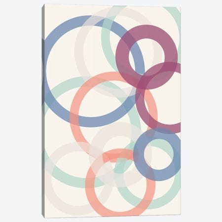 Bubbles Canvas Print #TNS15} by The Native State Art Print