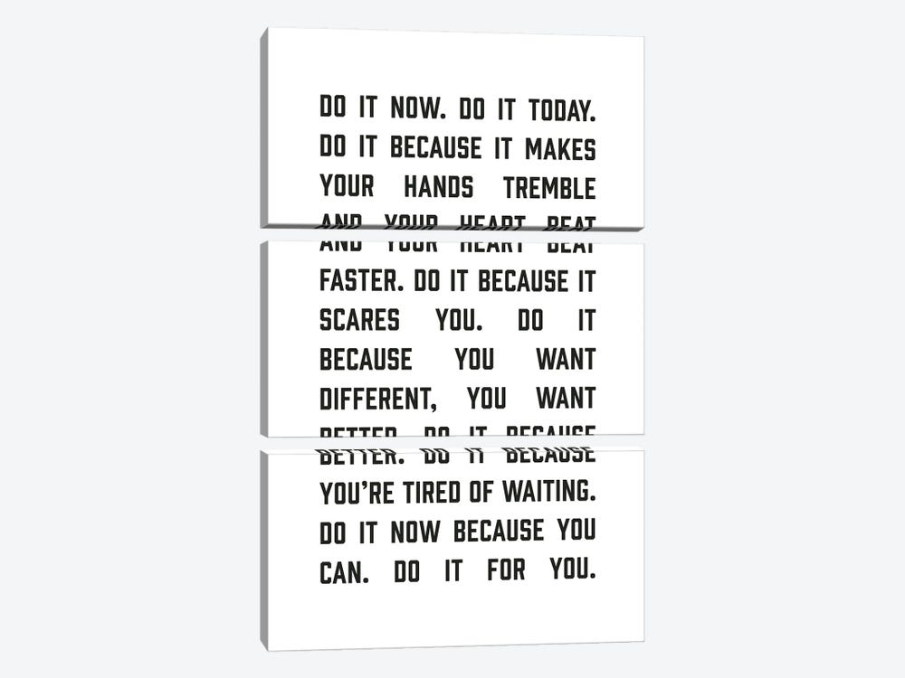 Do It Now by The Native State 3-piece Canvas Wall Art