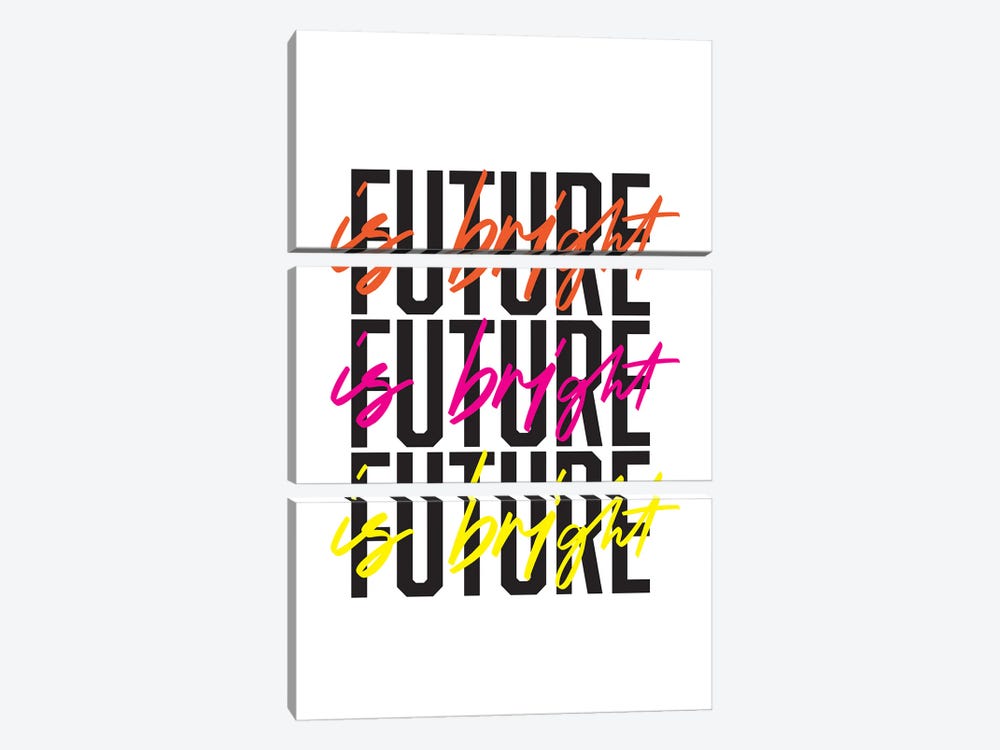 Future Is Bright by The Native State 3-piece Canvas Print
