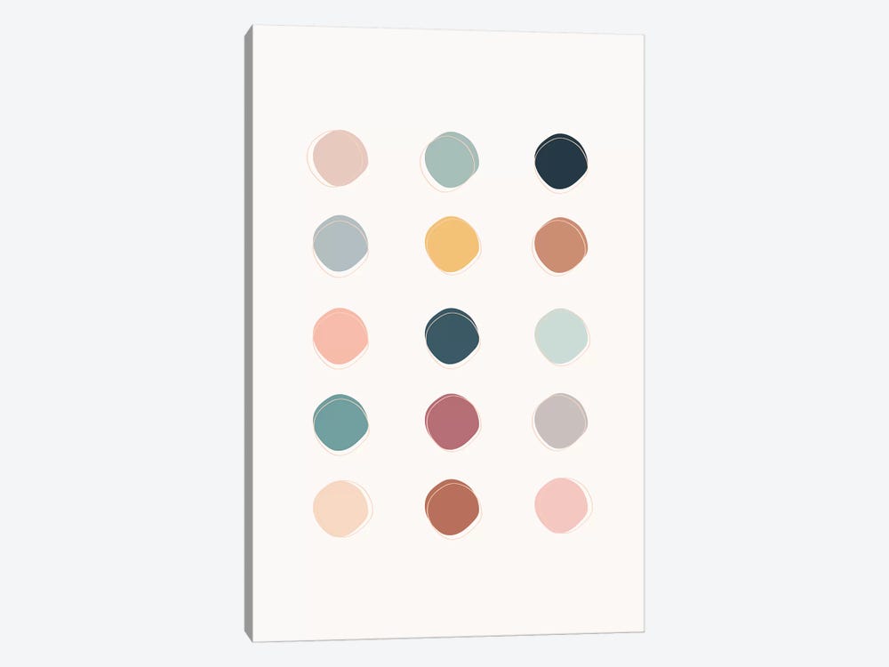 Colour Palette by The Native State 1-piece Art Print