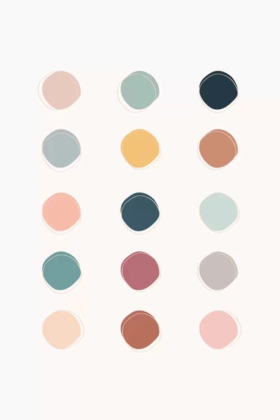 Polka Dot: Colour Palette by The Native State