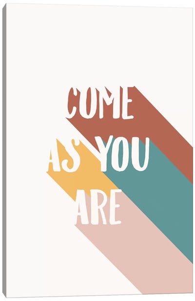 Come As You Are Canvas Art Print - LGBTQ+ Art
