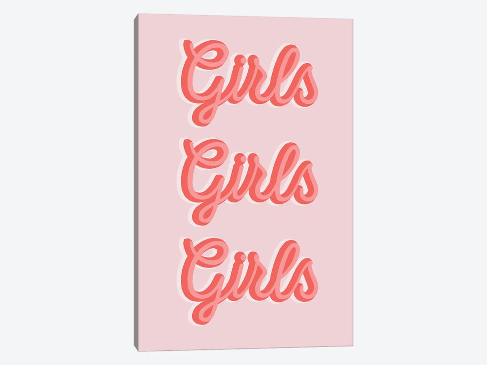 Girls Girls Girls by The Native State 1-piece Canvas Wall Art