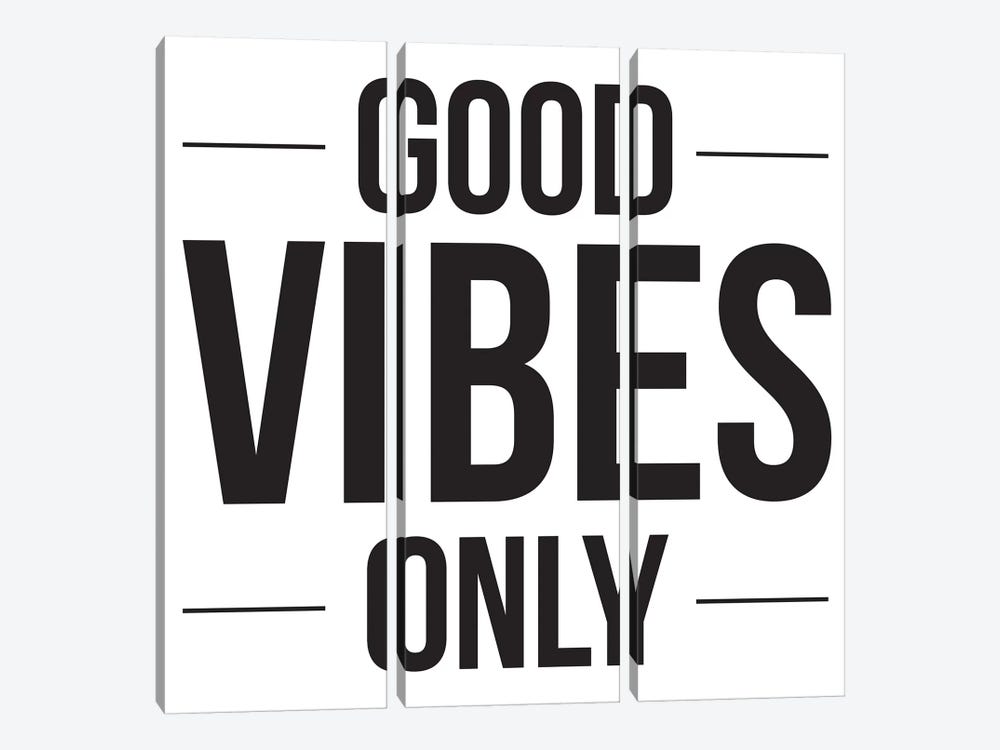 Good Vibes Only by The Native State 3-piece Canvas Artwork