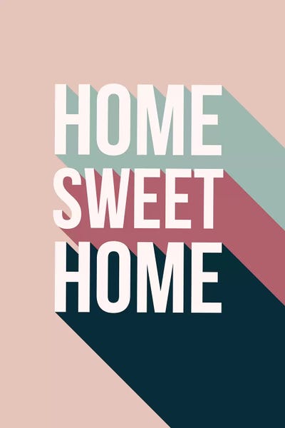 Home Sweet Home by The Native State canvas print