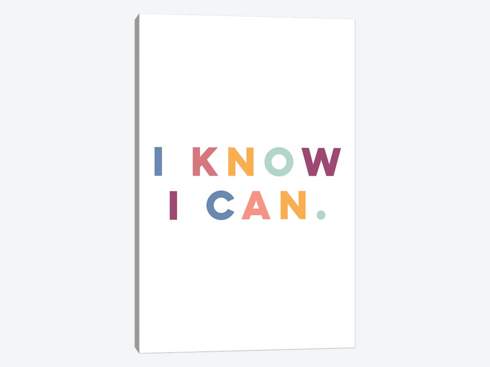 I Know I Can by The Native State 1-piece Canvas Art