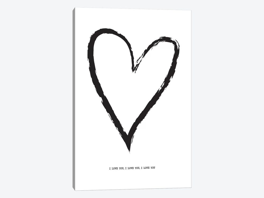 I Love You by The Native State 1-piece Art Print