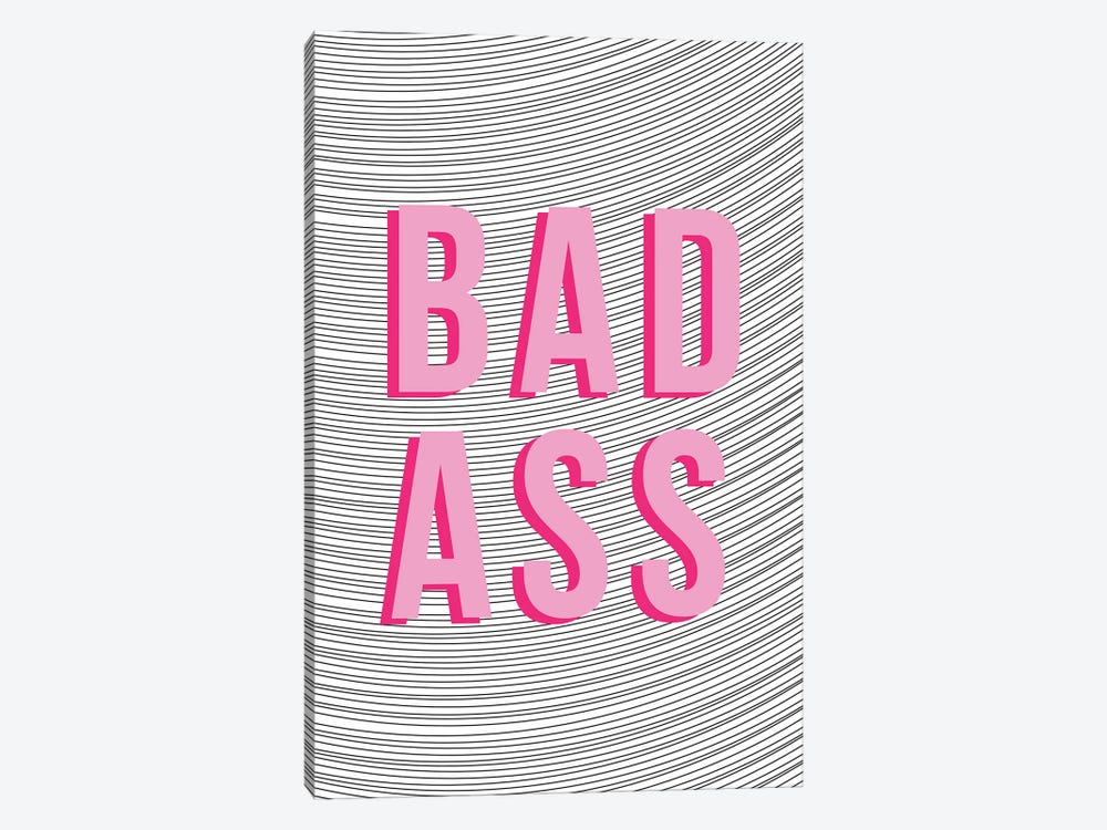 Bad Ass by The Native State 1-piece Canvas Print