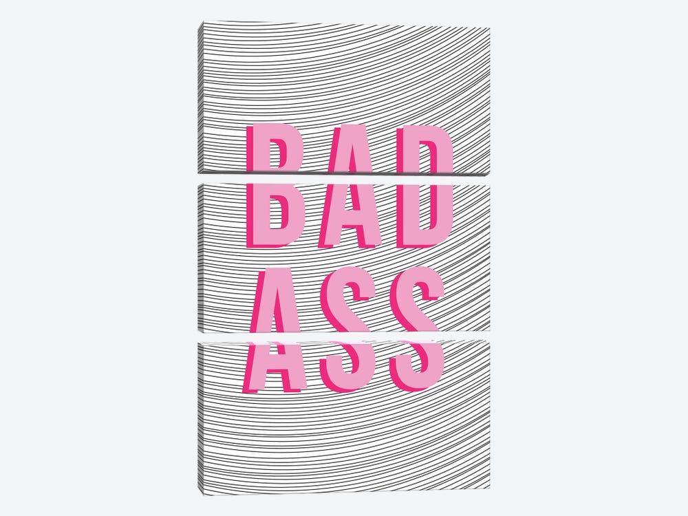 Bad Ass by The Native State 3-piece Art Print