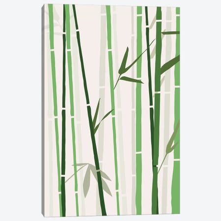 Bamboo Canvas Print #TNS5} by The Native State Canvas Art