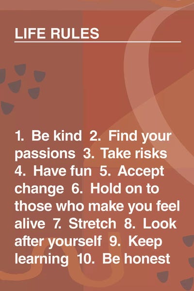 Body Positivity: Life Rules by The Native State