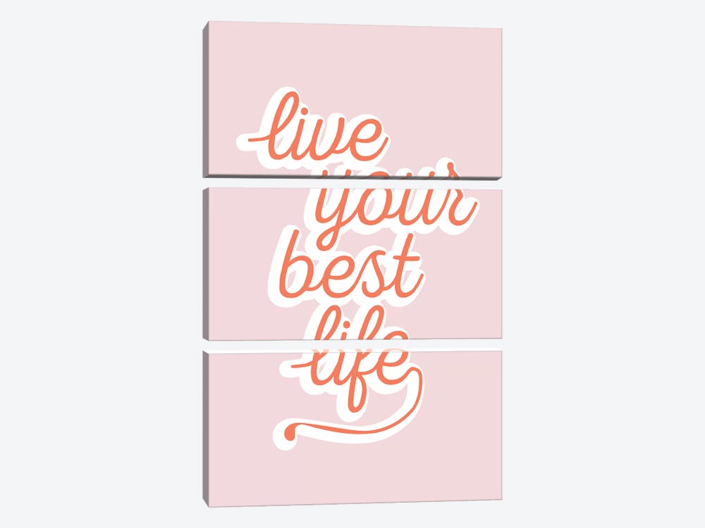 Live Your Best Life by The Native State 3-piece Canvas Art Print