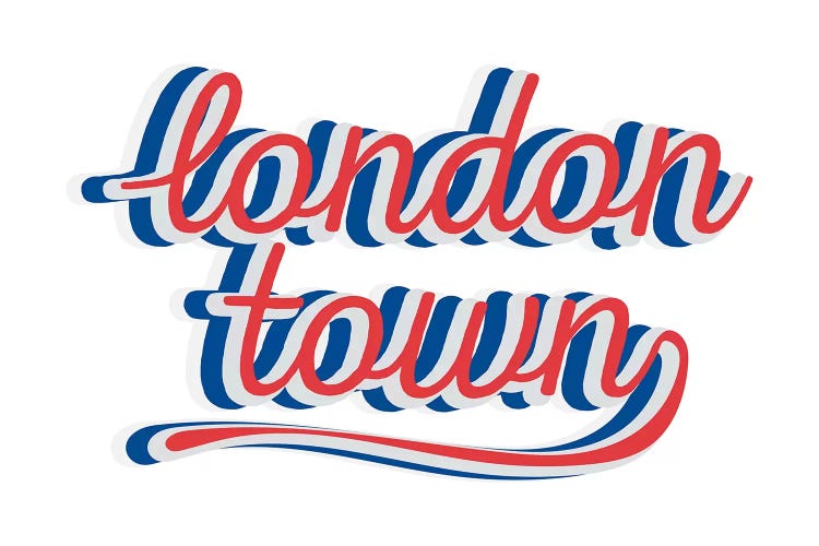 London Town by The Native State canvas print