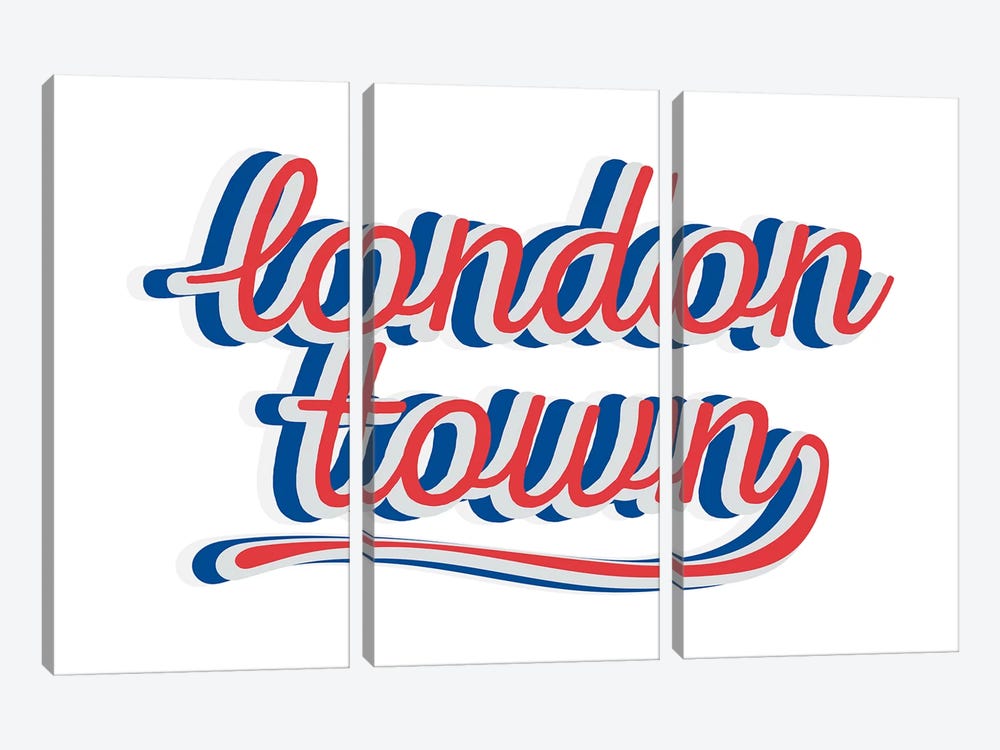 London Town by The Native State 3-piece Canvas Artwork