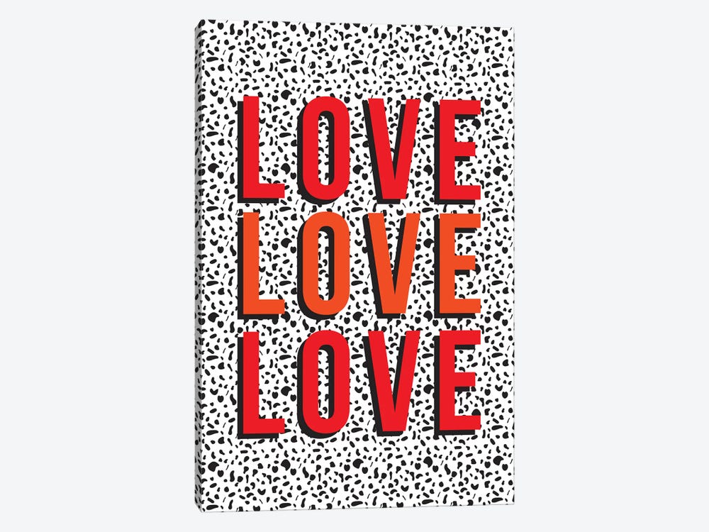 Love by The Native State 1-piece Canvas Artwork