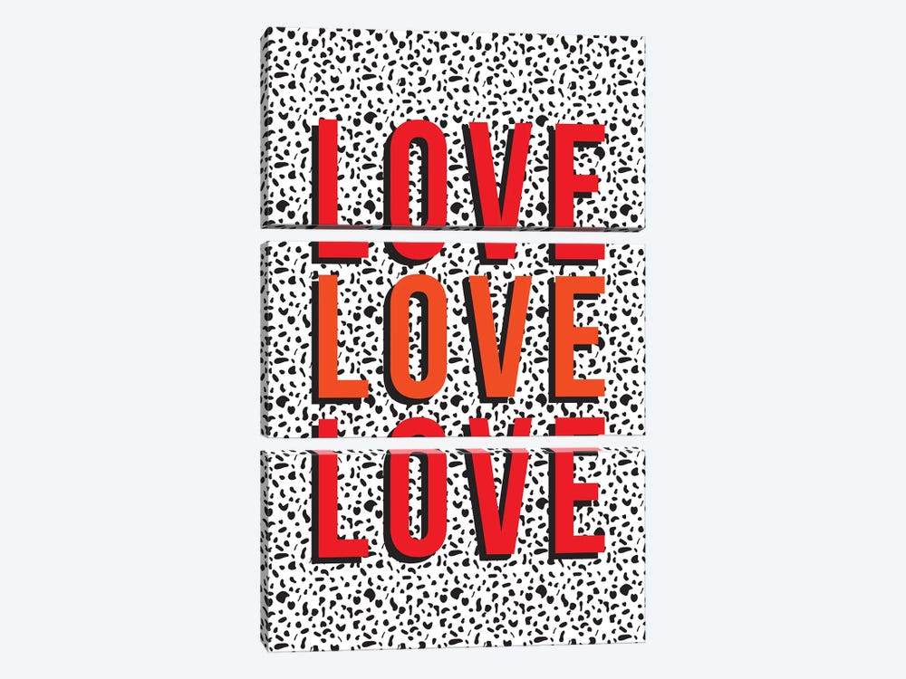 Love by The Native State 3-piece Canvas Art
