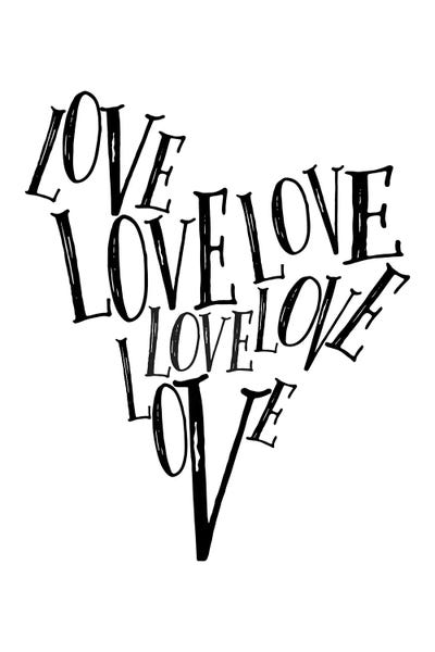 Love Heart by The Native State art print