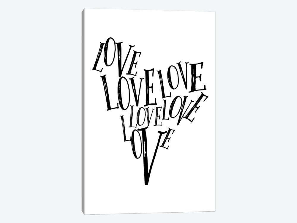 Love Heart by The Native State 1-piece Canvas Wall Art