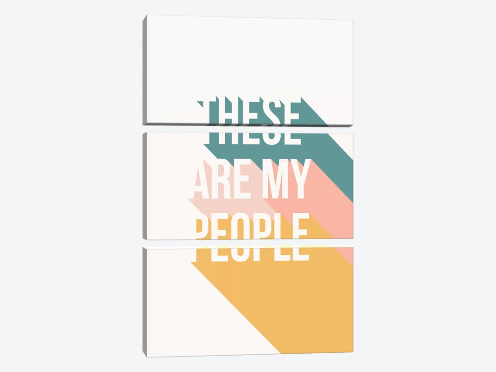 My People by The Native State 3-piece Canvas Art Print