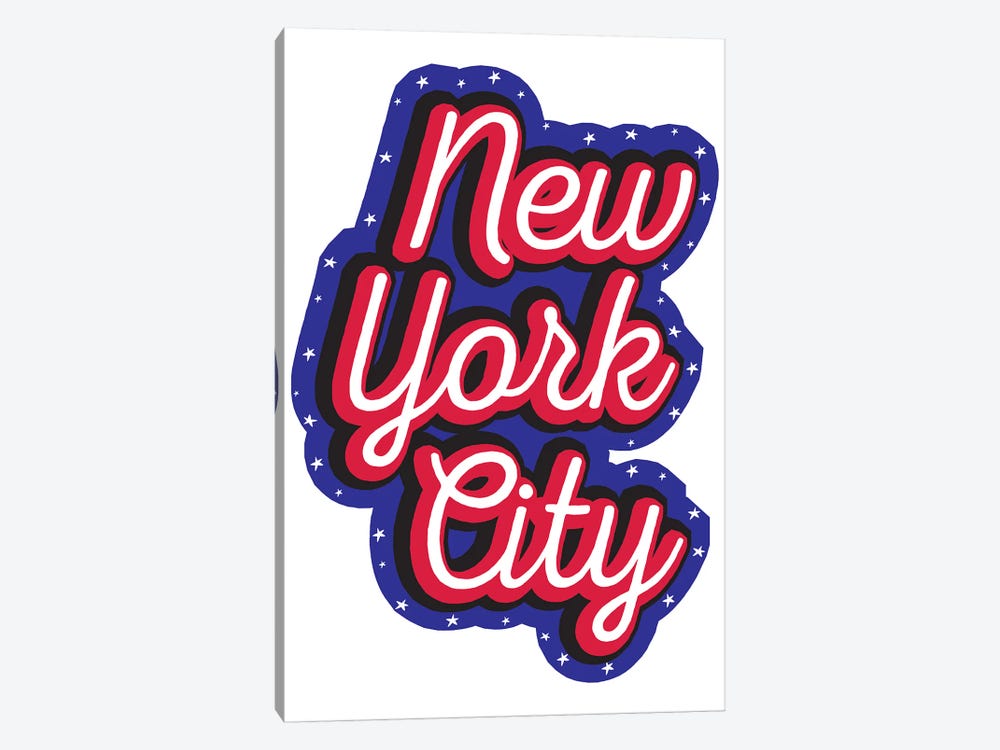 New York City by The Native State 1-piece Canvas Print