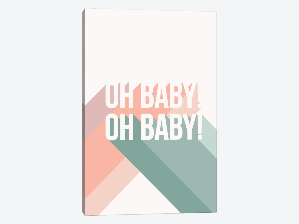 Oh Baby by The Native State 1-piece Canvas Wall Art