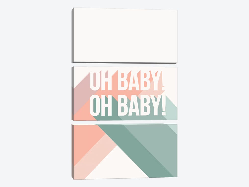 Oh Baby by The Native State 3-piece Canvas Artwork