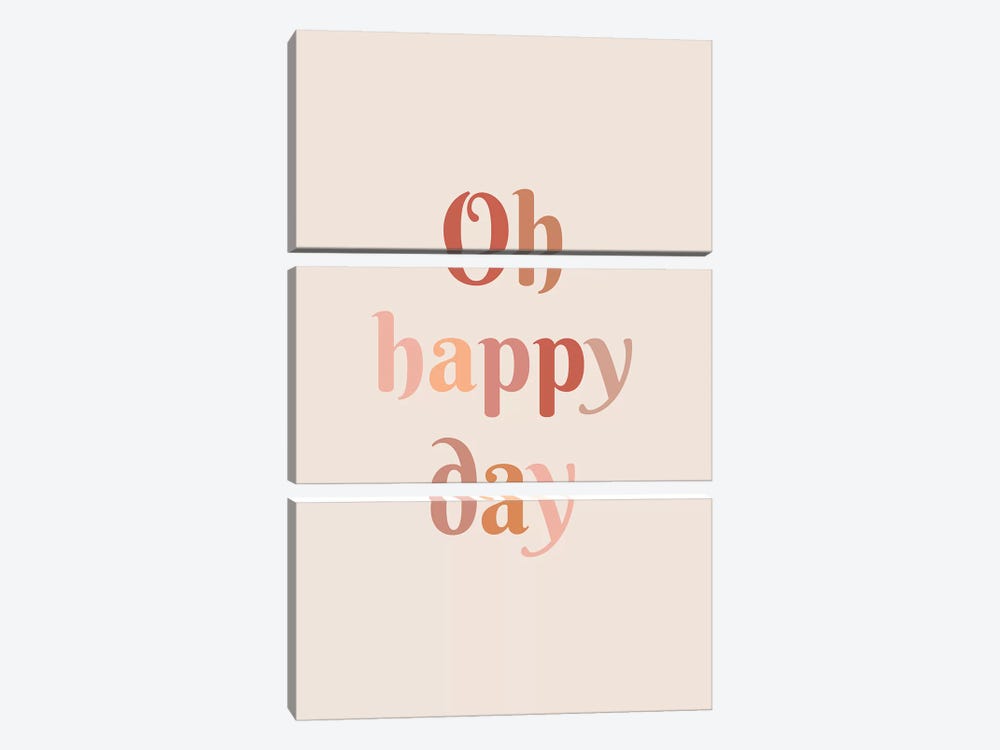Oh Happy Day by The Native State 3-piece Art Print