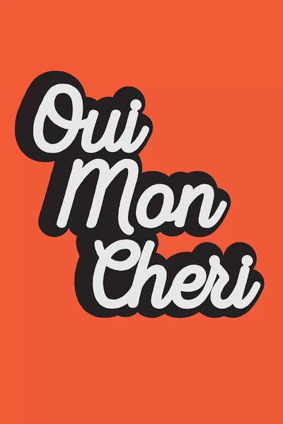 Kids Inspirational Art: Oui Mon Cheri by The Native State