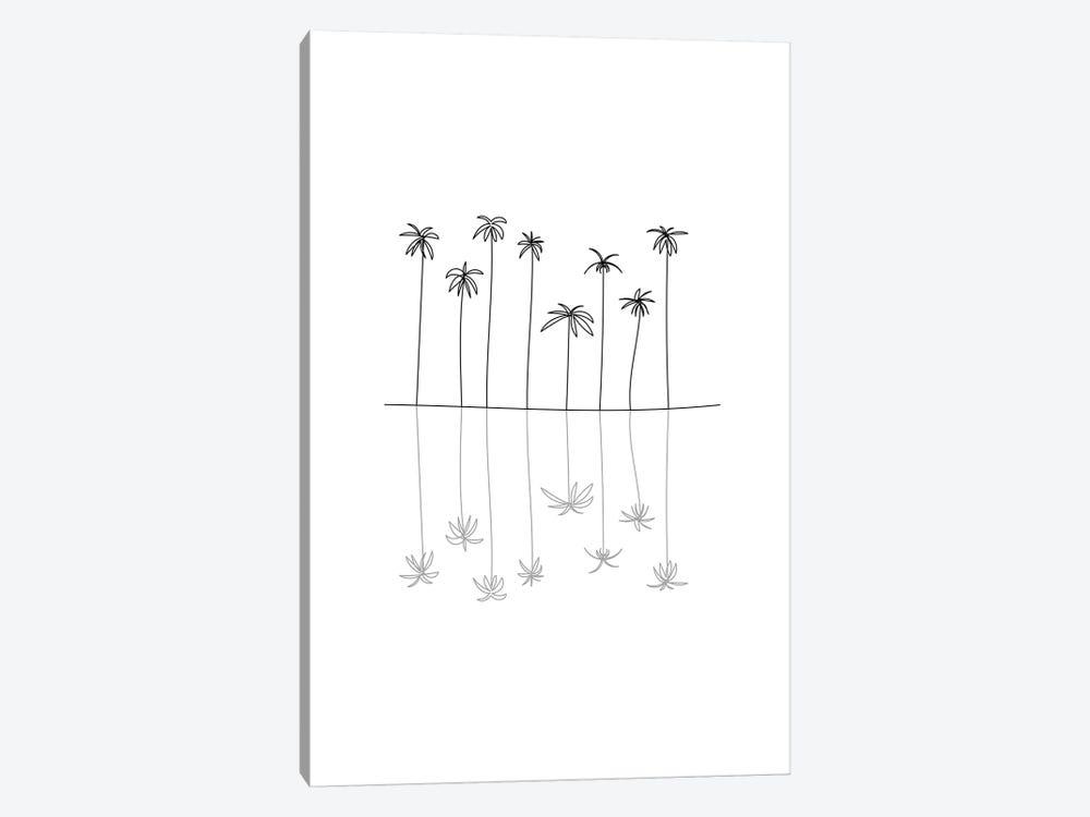 Palm Reflection by The Native State 1-piece Canvas Art Print