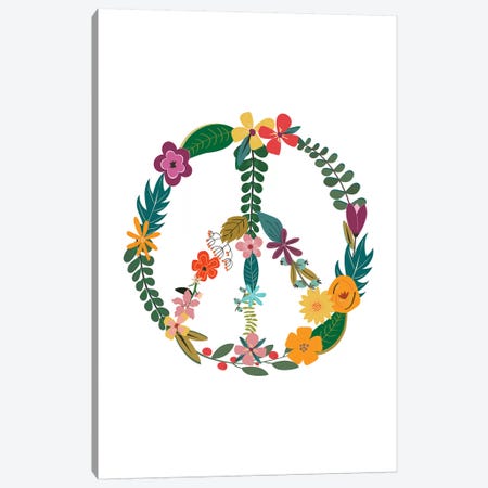Peace Canvas Print #TNS85} by The Native State Canvas Artwork